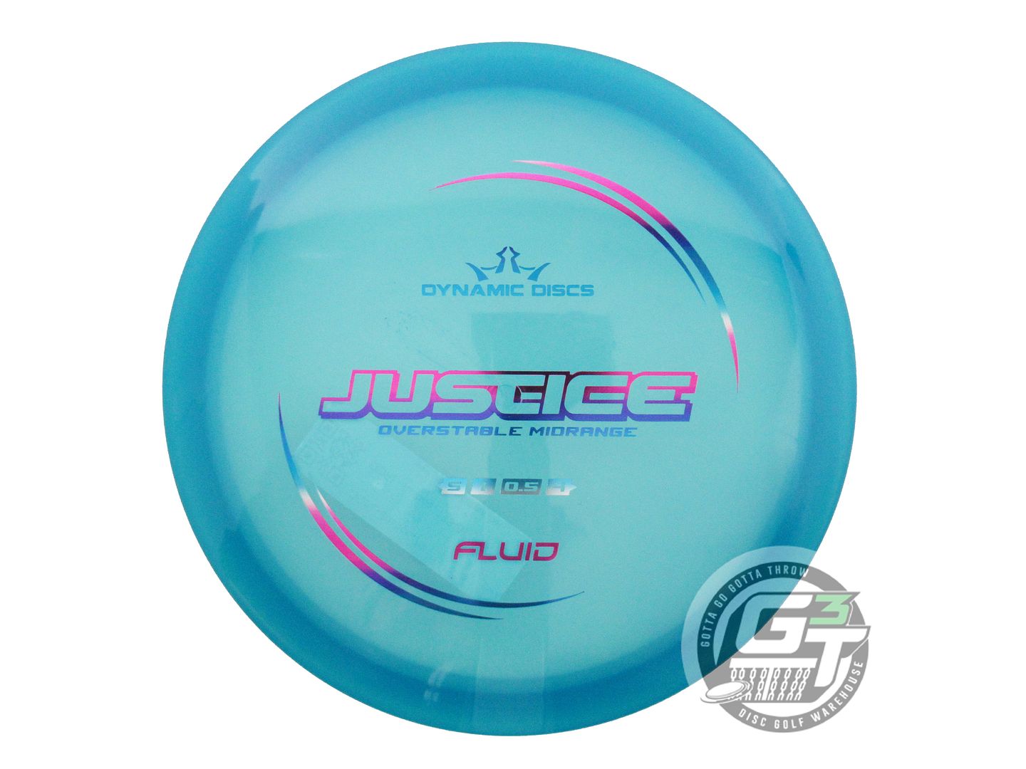 Dynamic Discs Fluid Justice Midrange Golf Disc (Individually Listed)