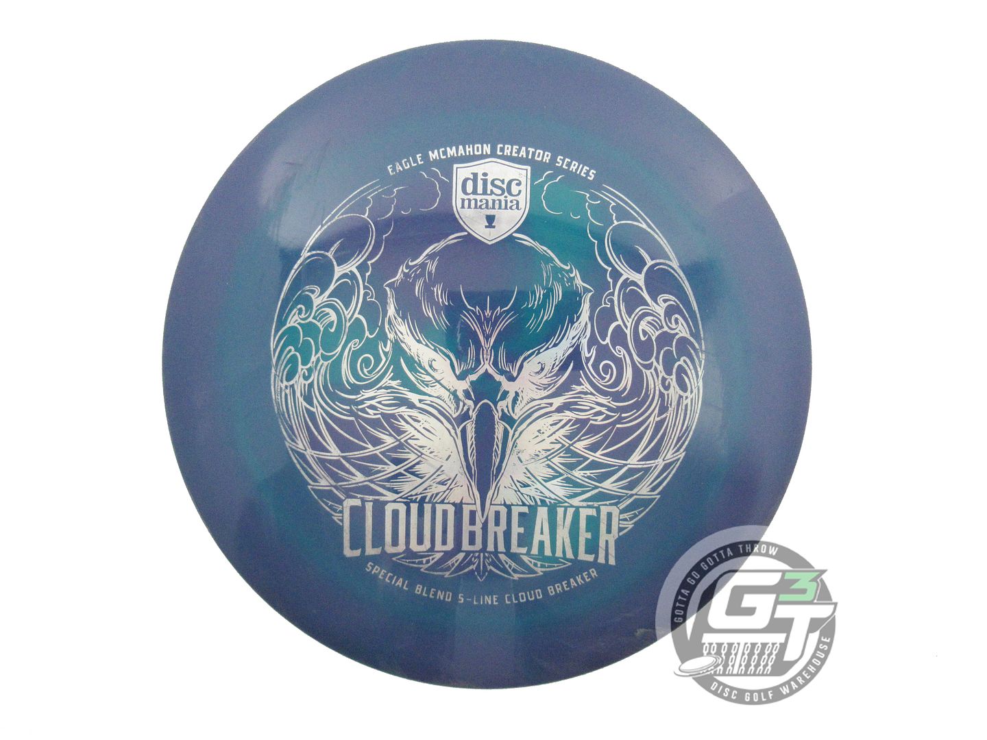 USED DiscMania CLOUD BREAKER 4 S-Line DD3 173g Purple-Green Driver Golf Disc