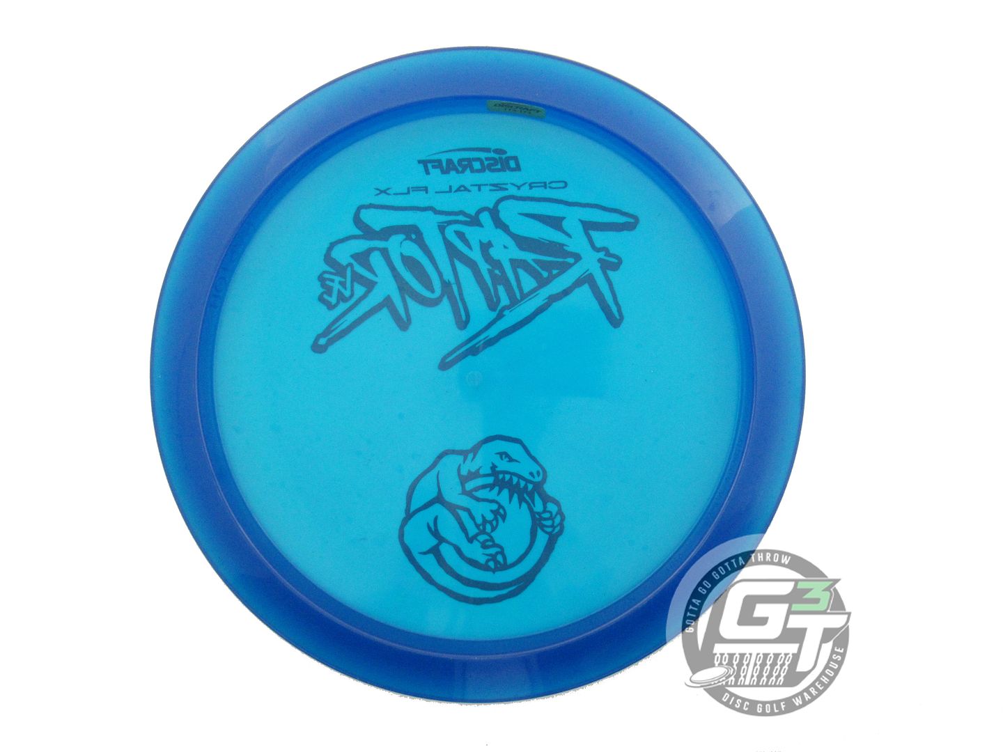 NOS Discraft [LEDGESTONE] CryZtal FLX Raptor 175g Blue Distance Driver Golf Disc