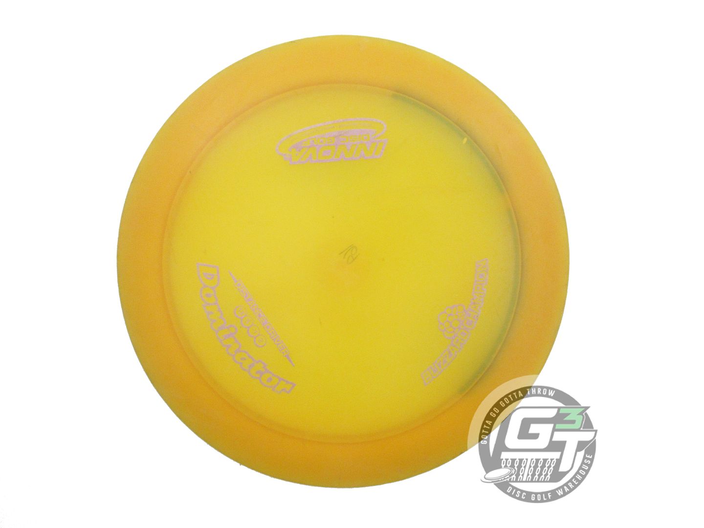 USED Innova Blizzard Dominator 169g Marigold Pink Foil Distance Driver Golf Disc