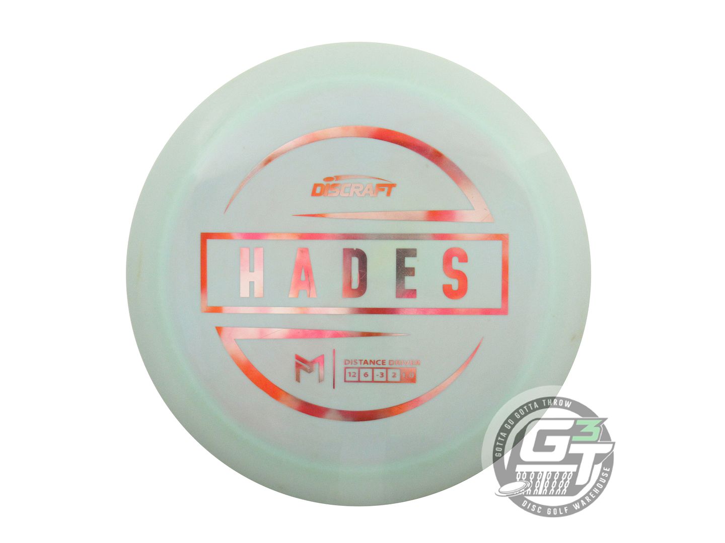 USED Discraft [McBETH] ESP Hades 173g Sage-Lilac Cloud Foil Driver Golf Disc