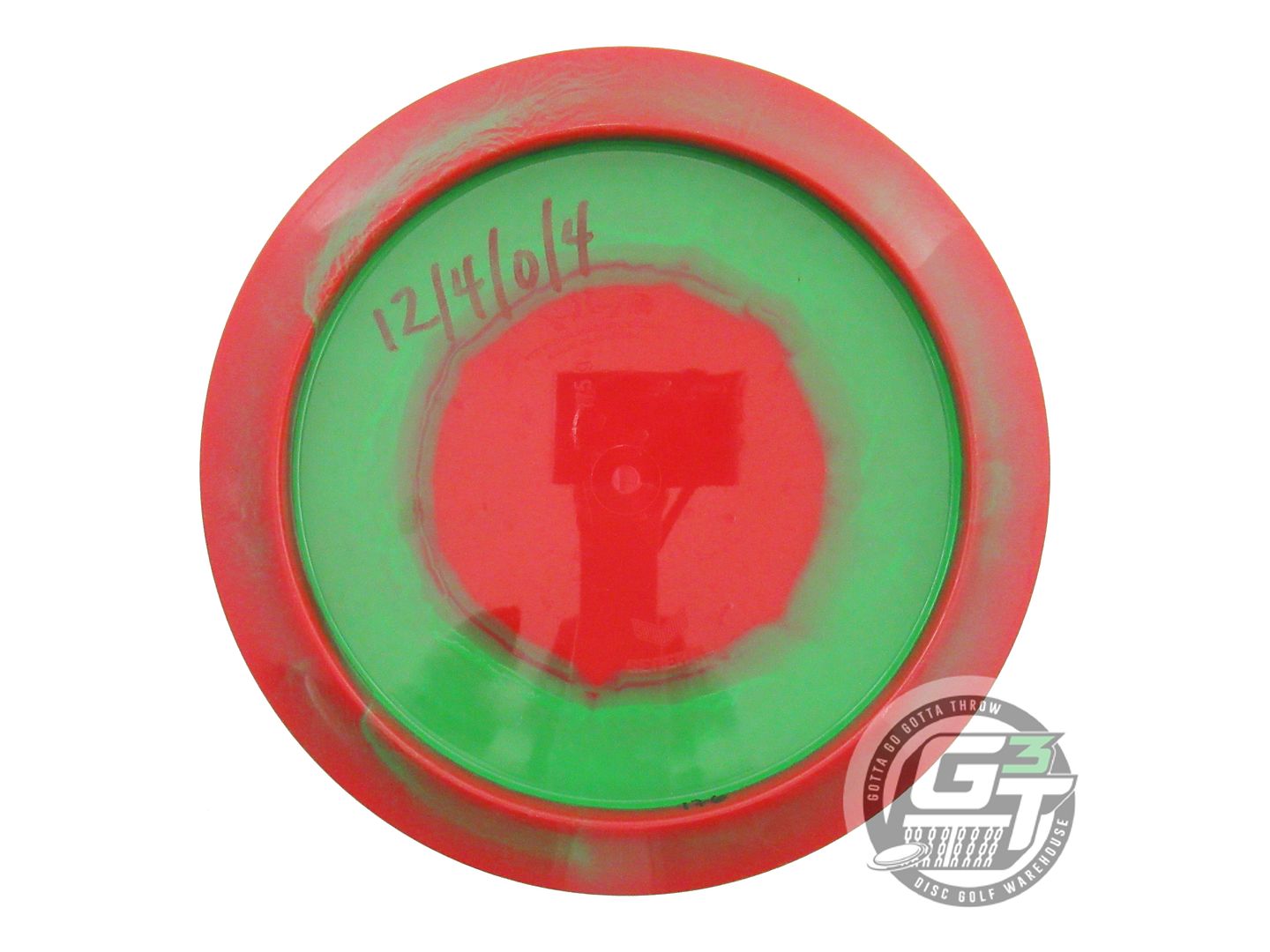 USED Dynamic Discs Supreme Raptor Eye General 175g Red-Green Driver Disc