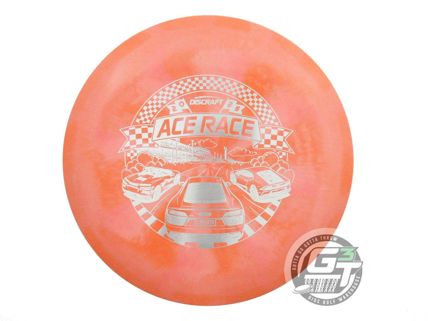 USED Discraft [ACE RACE] ESP FLX 179g Orange Silver Foil Fairway Driver Disc