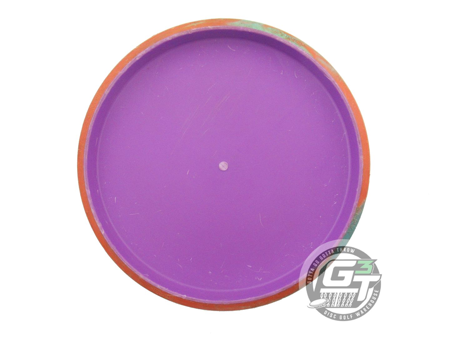 USED Axiom Discs [CONRAD] Electron Envy 171g Purple Orange Rim Putter Golf Disc