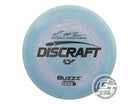 USED Discraft [McBETH] ESP Buzzz 180g Blue-Pink Black Stamp Midrange Golf Disc