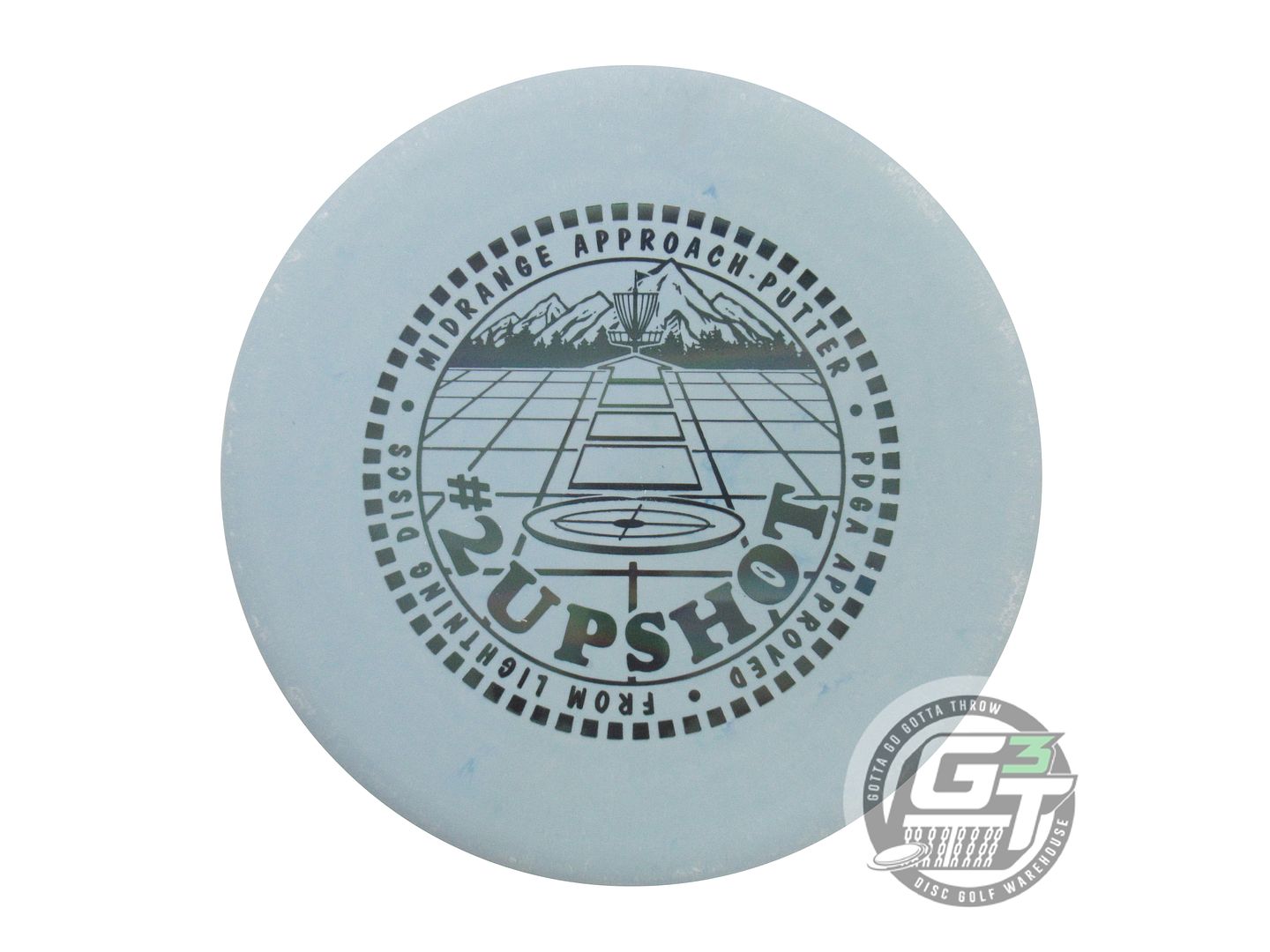 Lightning Standard #2 Upshot Putter Golf Disc (Individually Listed)