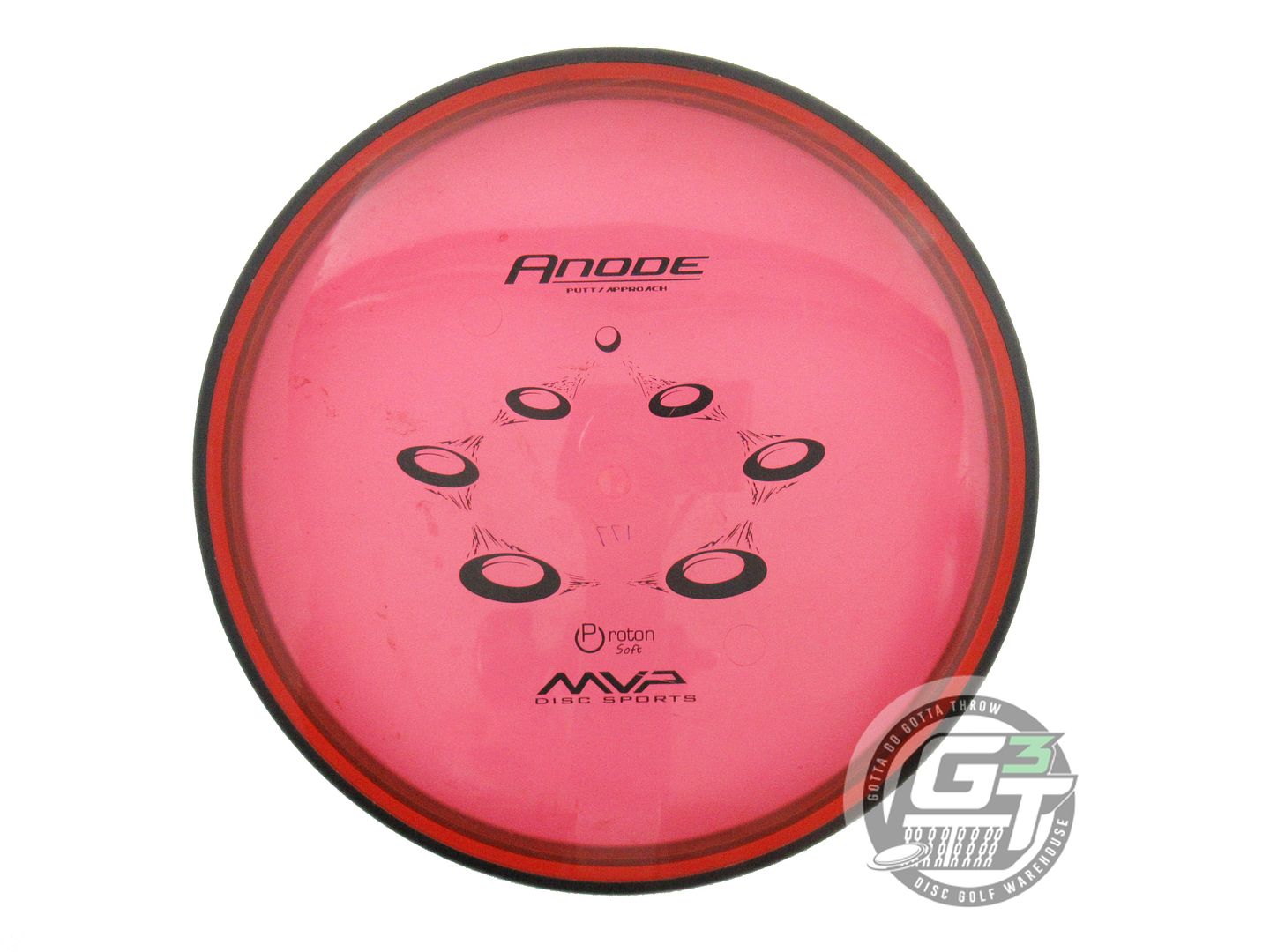 USED MVP Disc Sports Proton Anode 177g Red Putter Golf Disc