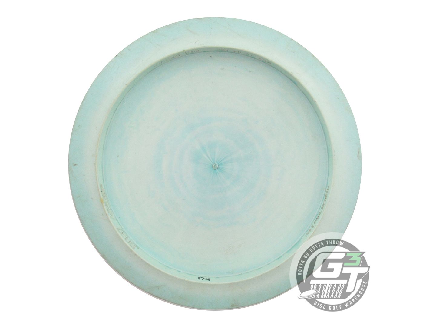 USED Discraft [McBETH] ESP Zeus 174g Seafoam Lime Star Foil Driver Golf Disc