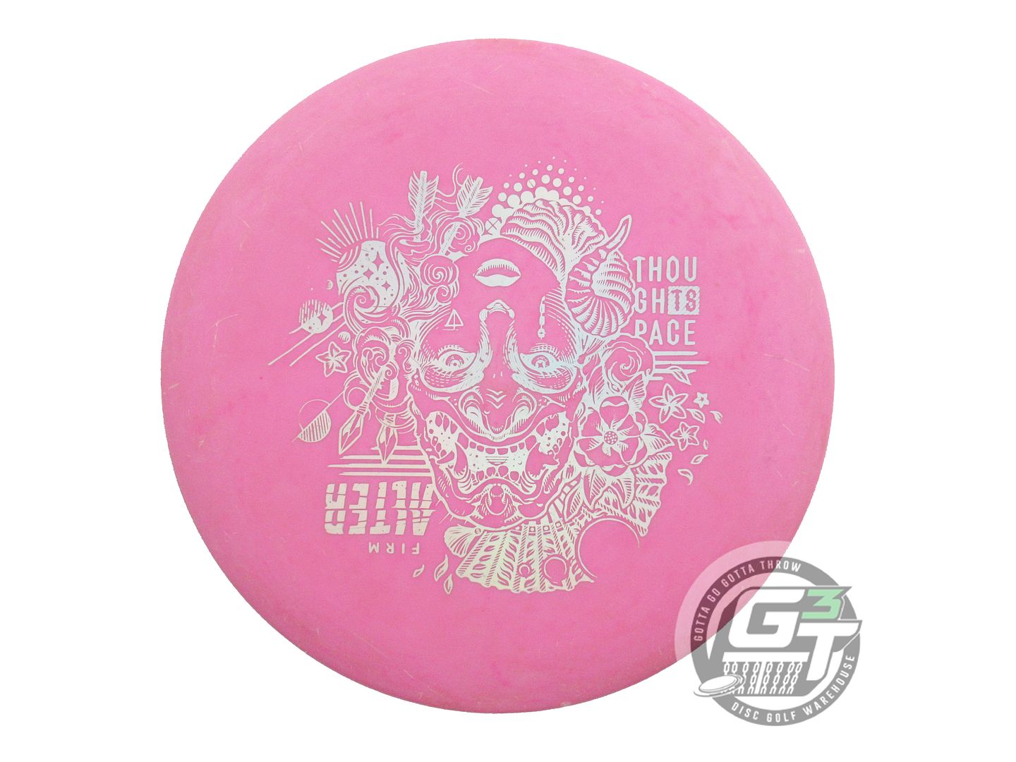 USED Thought Space Nerve Firm Alter 172g Pink Silver Holo Foil Putter Golf Disc