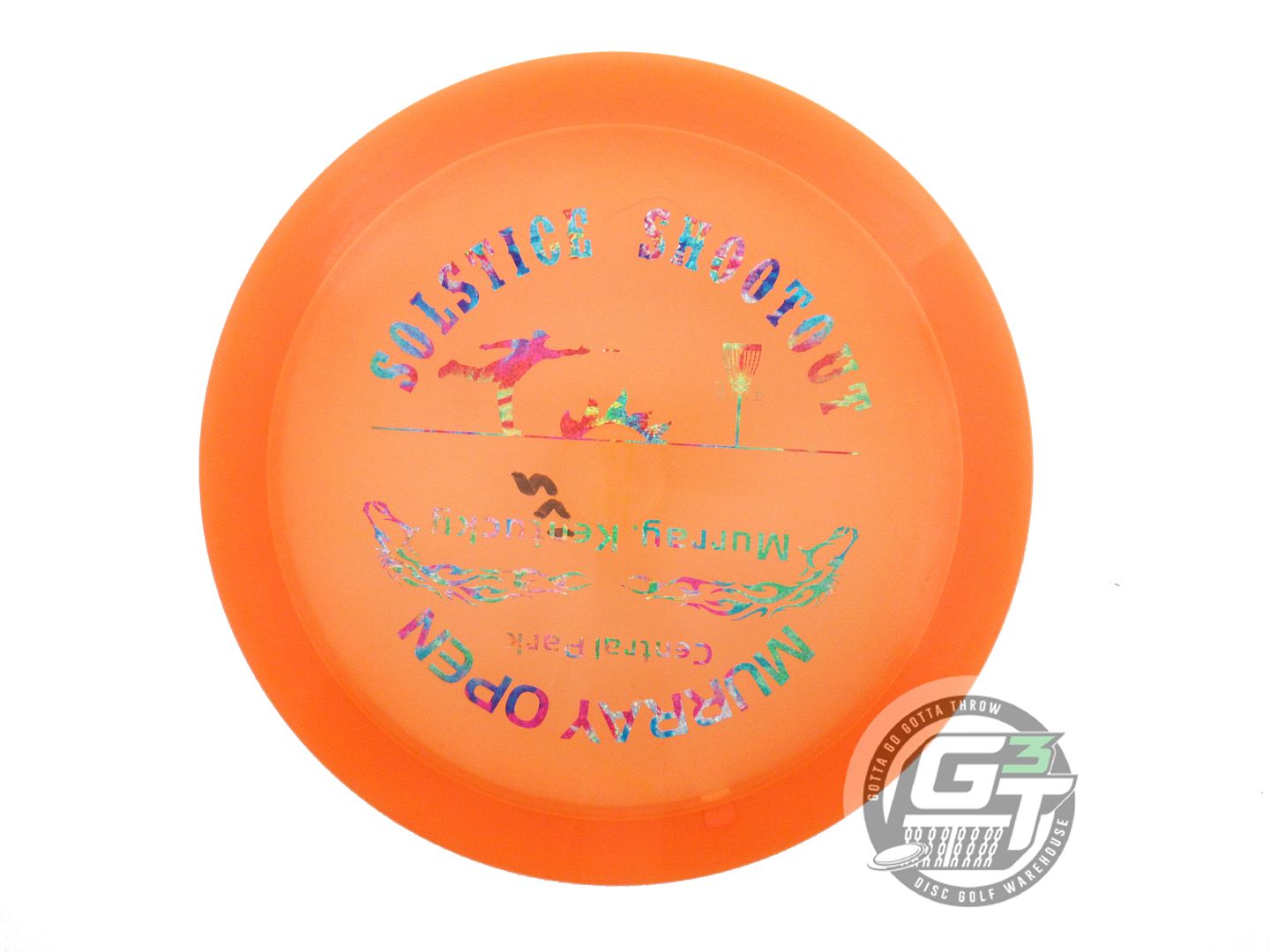 USED Innova Champion Thunderbird 172g Orange Fireworks Foil Distance Driver Disc