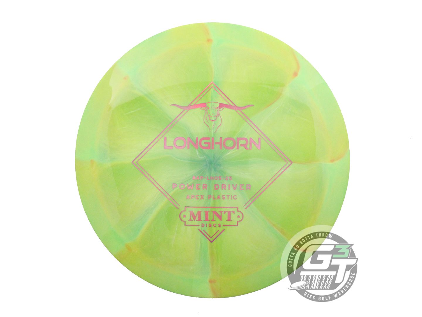 Mint Discs Swirly Apex Longhorn Distance Driver Golf Disc (Individually Listed)