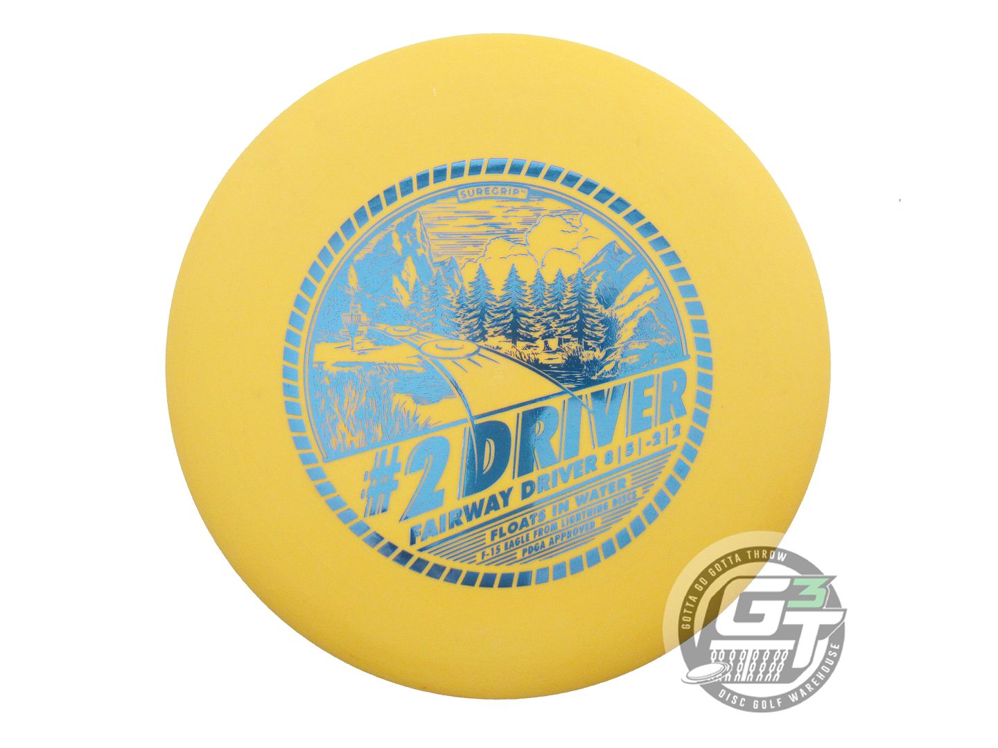 Lightning Sure Grip #2 Driver Fairway Driver Golf Disc (Individually Listed)