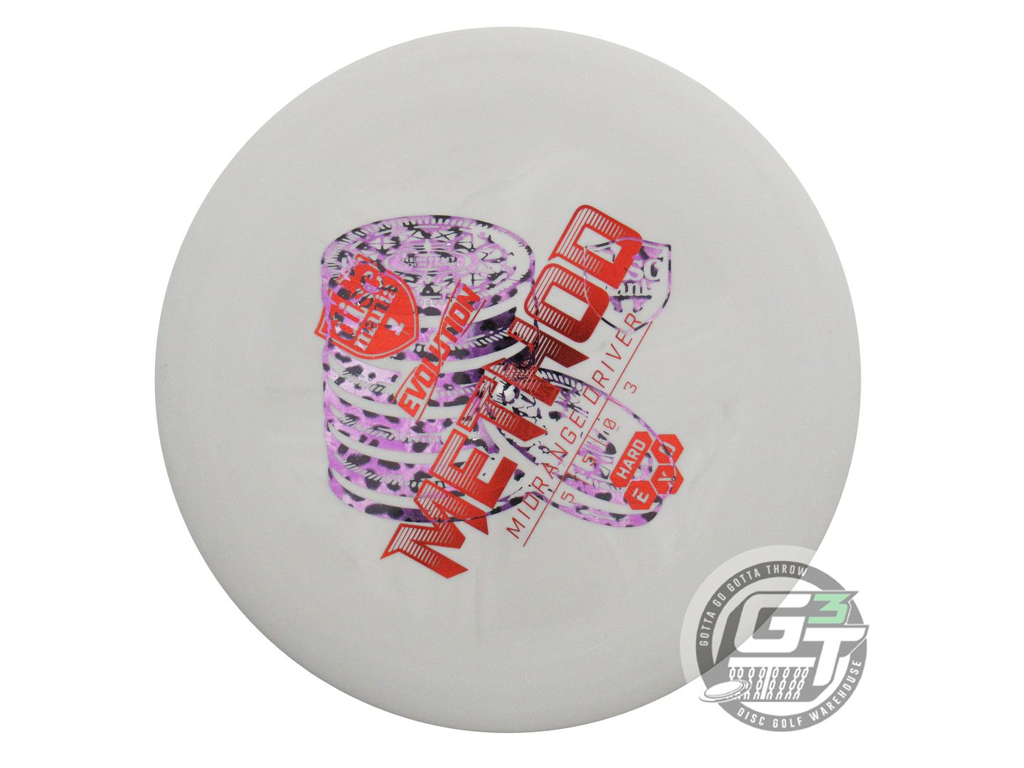 NOS DiscMania X-OUT EXO Hard Method 177g Gray Midrange Golf Disc