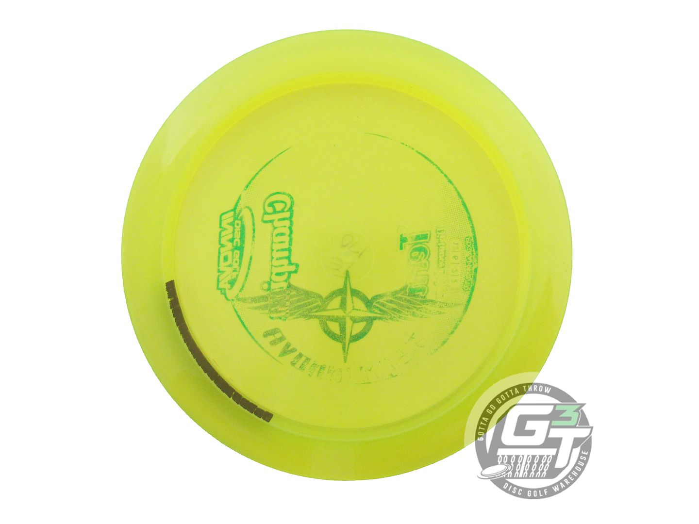USED TEAM Innova Champion Tern 170g Yellow Green Foil Distance Driver Golf Disc