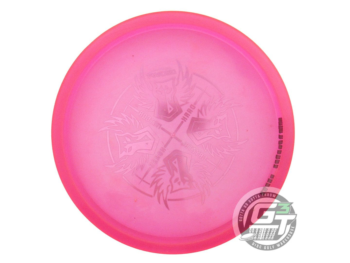 USED Discraft [DARK HORSE] CryZtal Meteor 175g Pink Rainbow Foil Midrange Disc