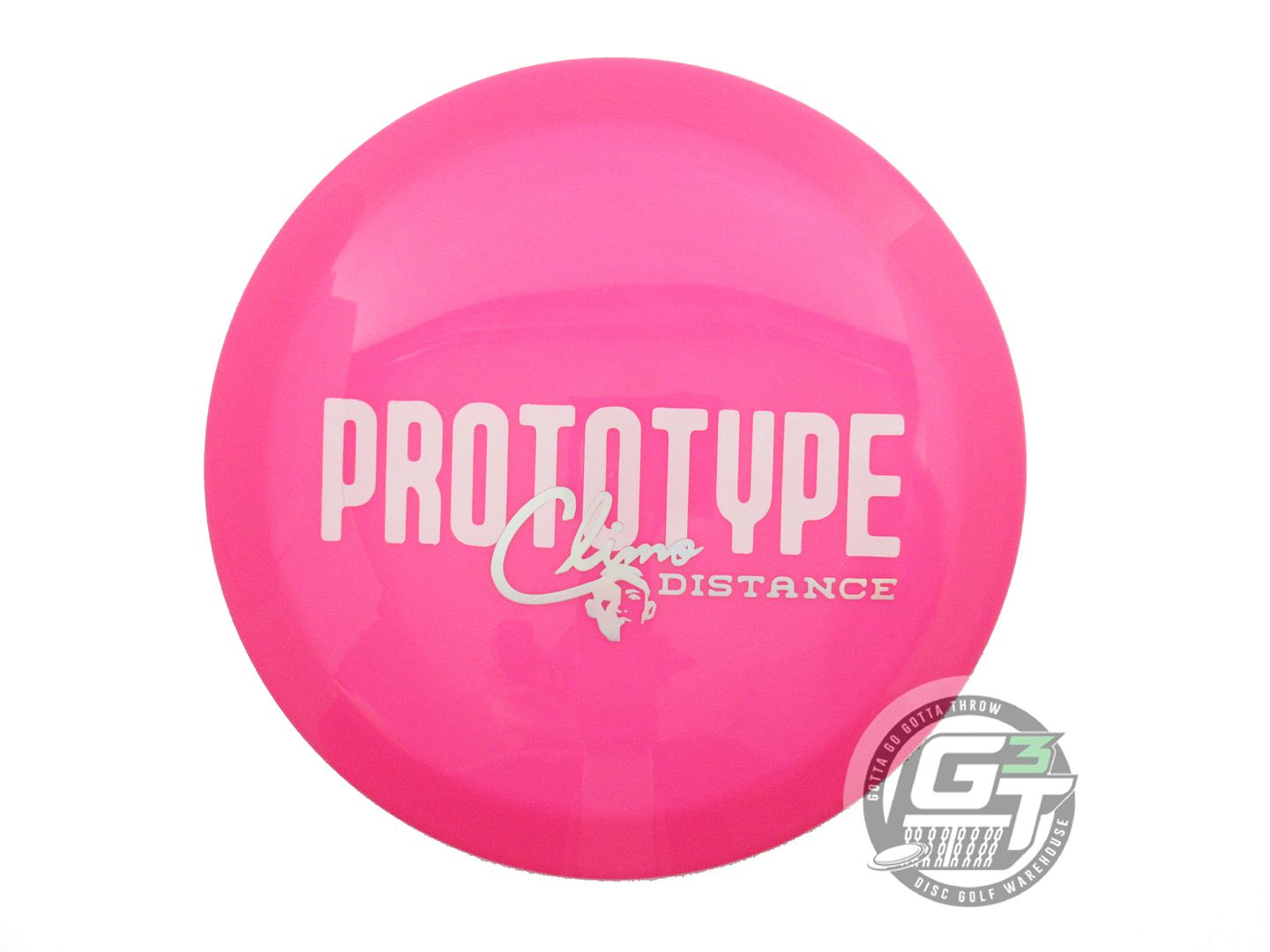 NOS Climo PROTOTYPE Major Line Skyway 167g Pink Distance Driver Golf Disc