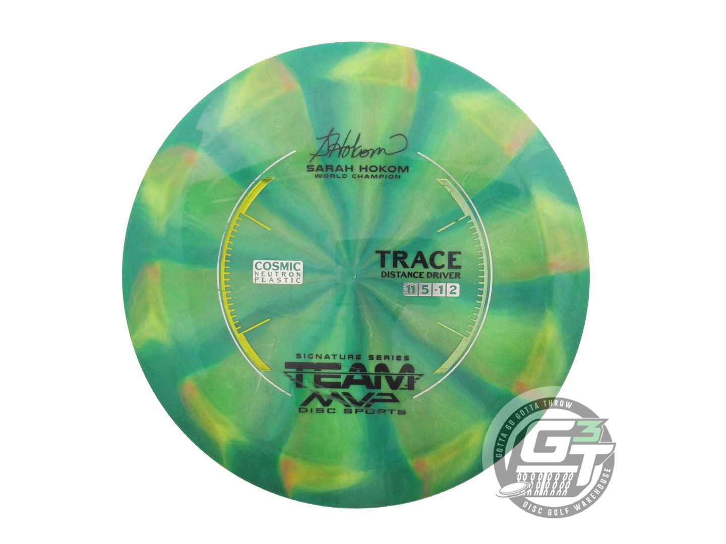 USED Streamline Discs [HOKOM] Cosmic Neutron Trace 174g Green-Lime Driver Disc