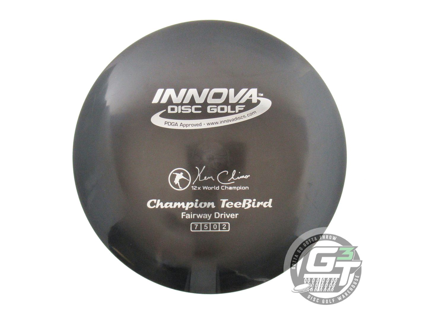 NOS Innova Champion Teebird 171g Black Silver Foil Fairway Driver Golf Disc