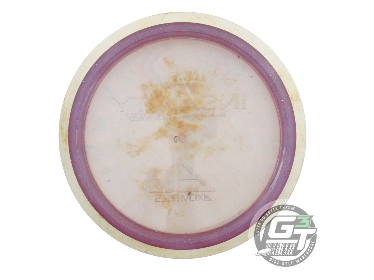 USED Axiom Discs Proton Insanity 174g Lilac White Rim Distance Driver Golf Disc