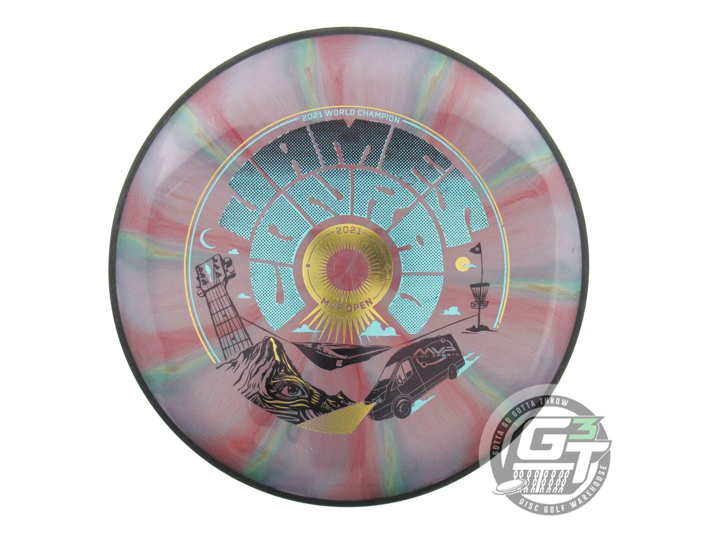 USED MVP Disc Sports [MVP OPEN] Plasma Nomad 175g Lilac-Magenta Putter Golf Disc