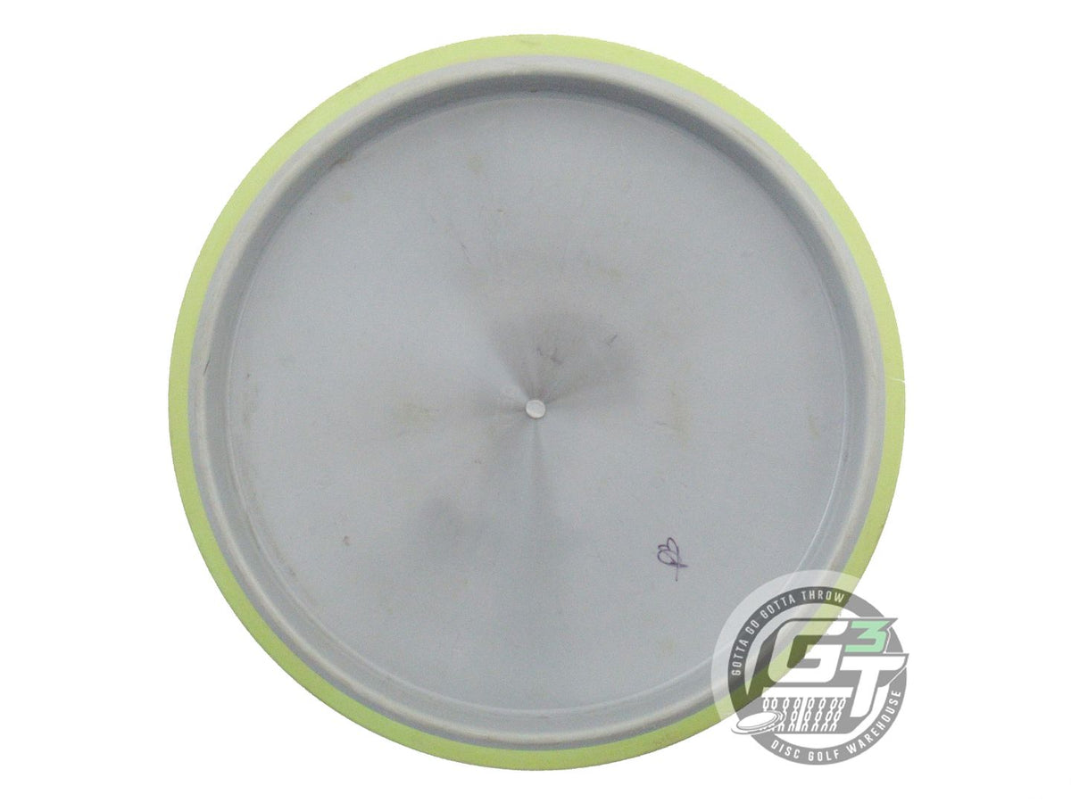 USED Axiom Discs Fission Hex 175g Gray Lime Rim Midrange Golf Disc