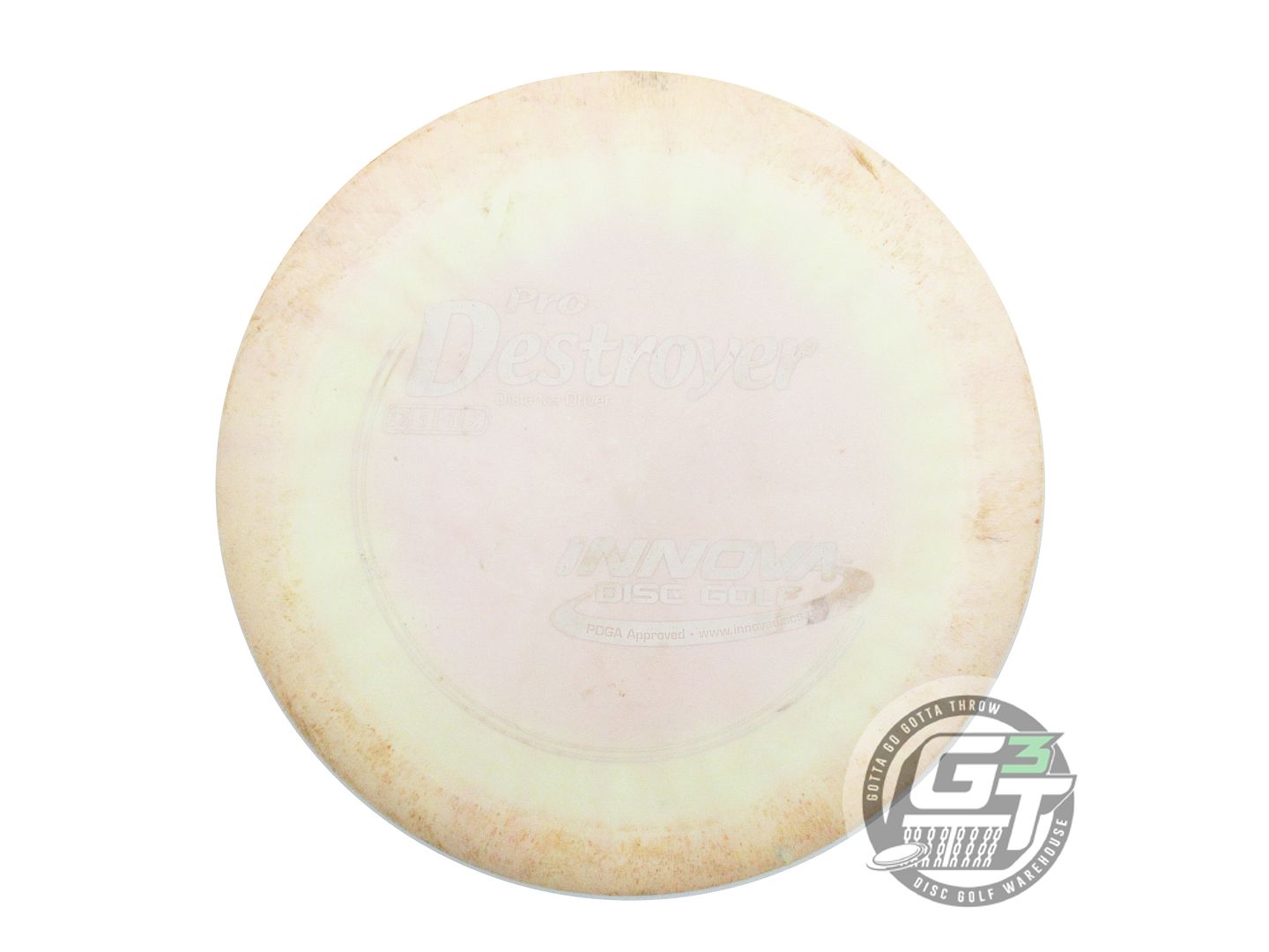 USED Innova I-DYE Pro Destroyer 167g Pink Burst Distance Driver Golf Disc