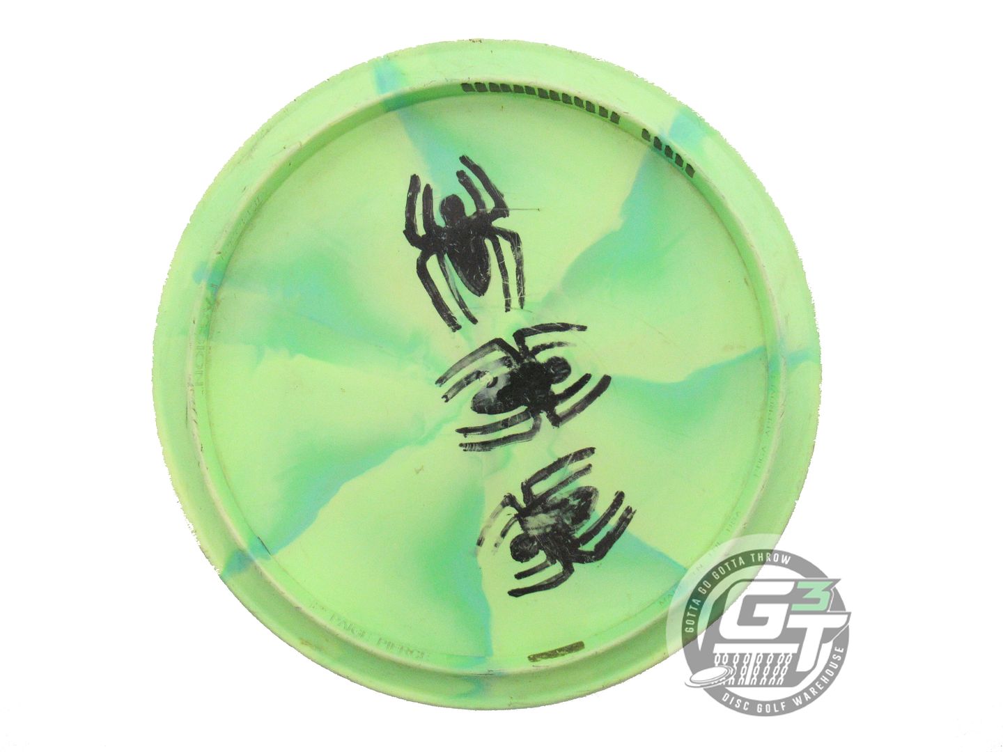 USED Discraft FIRST RUN ESP Passion 177g Lime Copper Foil Driver Golf Disc