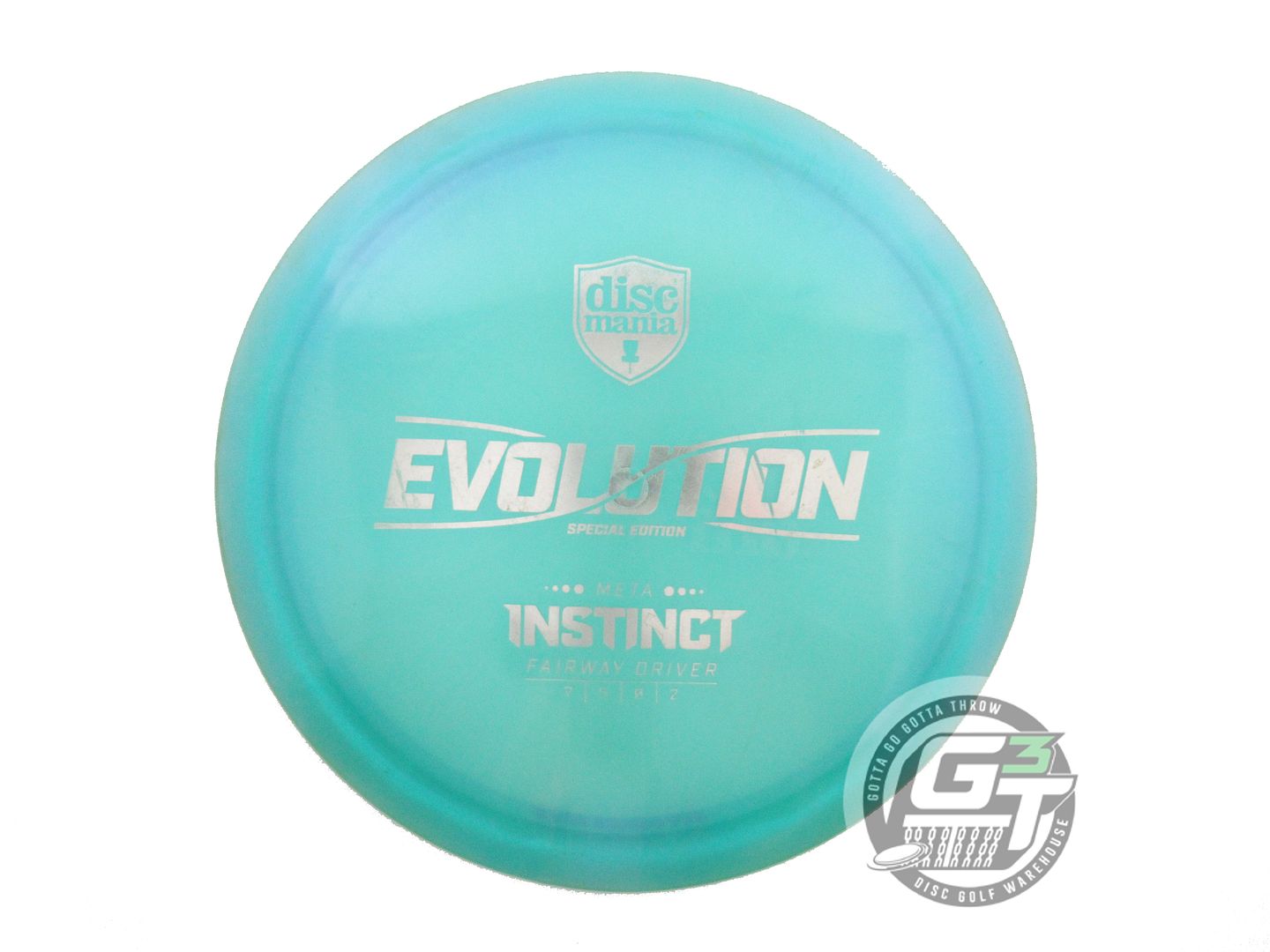 USED DiscMania [SE] Meta Instinct 175g Seafoam Silver Foil Fairway Driver Disc
