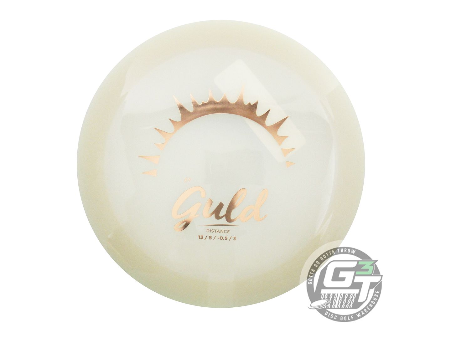Kastaplast Glow K1 Guld Distance Driver Golf Disc (Individually Listed)