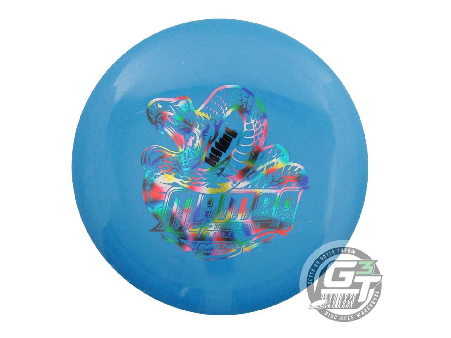 USED Innova GStar Mamba 176g Blue Jellybean Foil Distance Driver Golf Disc
