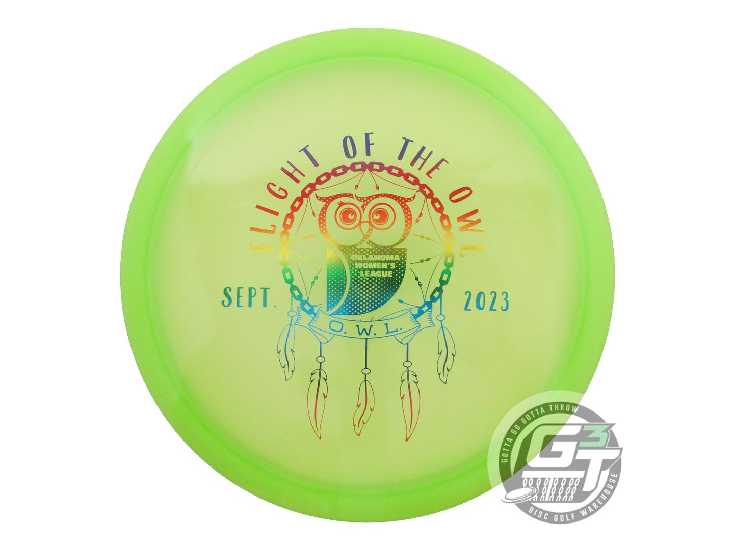 USED Dynamic Discs Lucid EMAC Truth 178g Lime Rainbow Foil Midrange Golf Disc