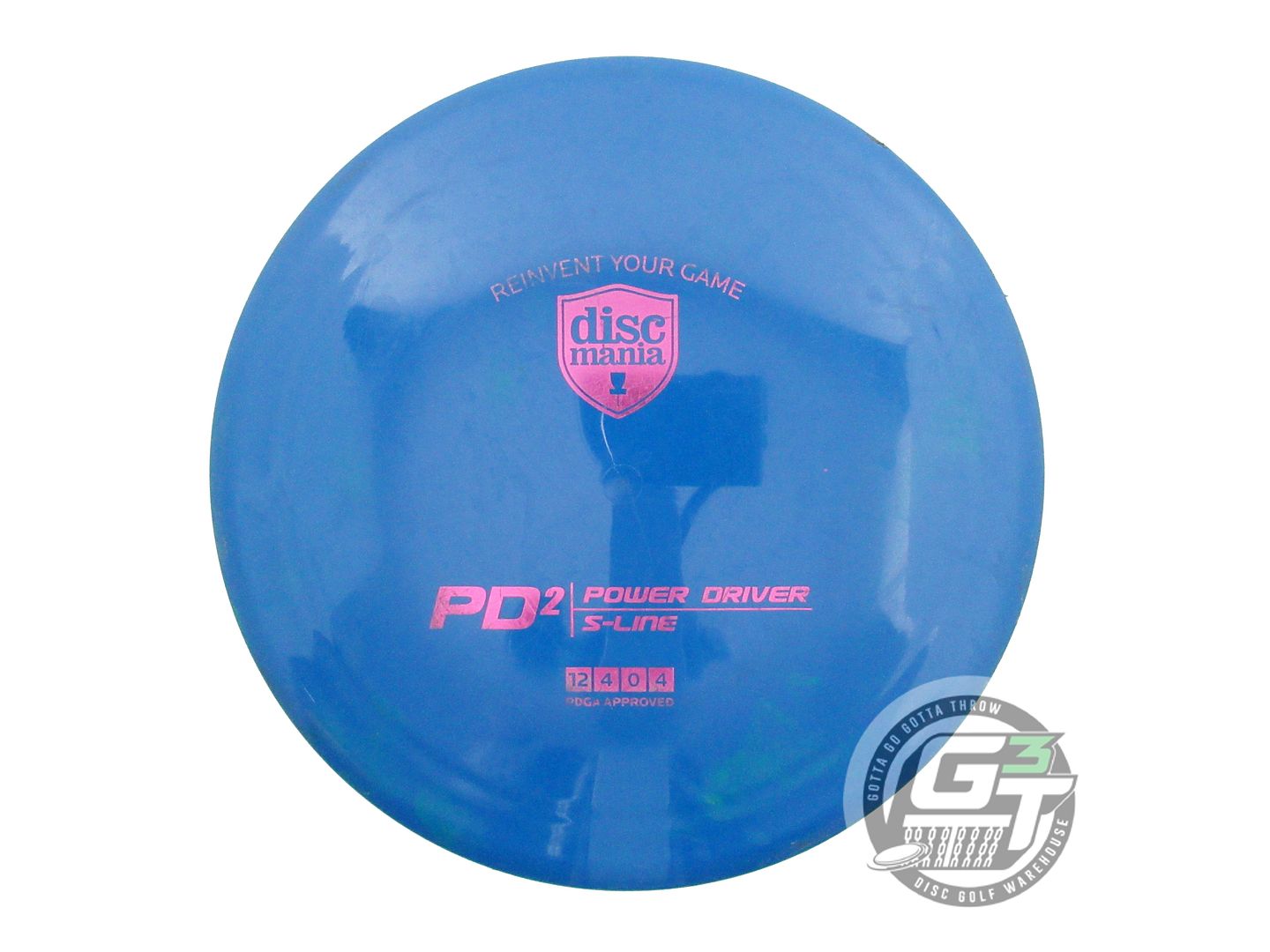 USED DiscMania S-Line PD2 175g Blue Pink Foil Distance Driver Golf Disc