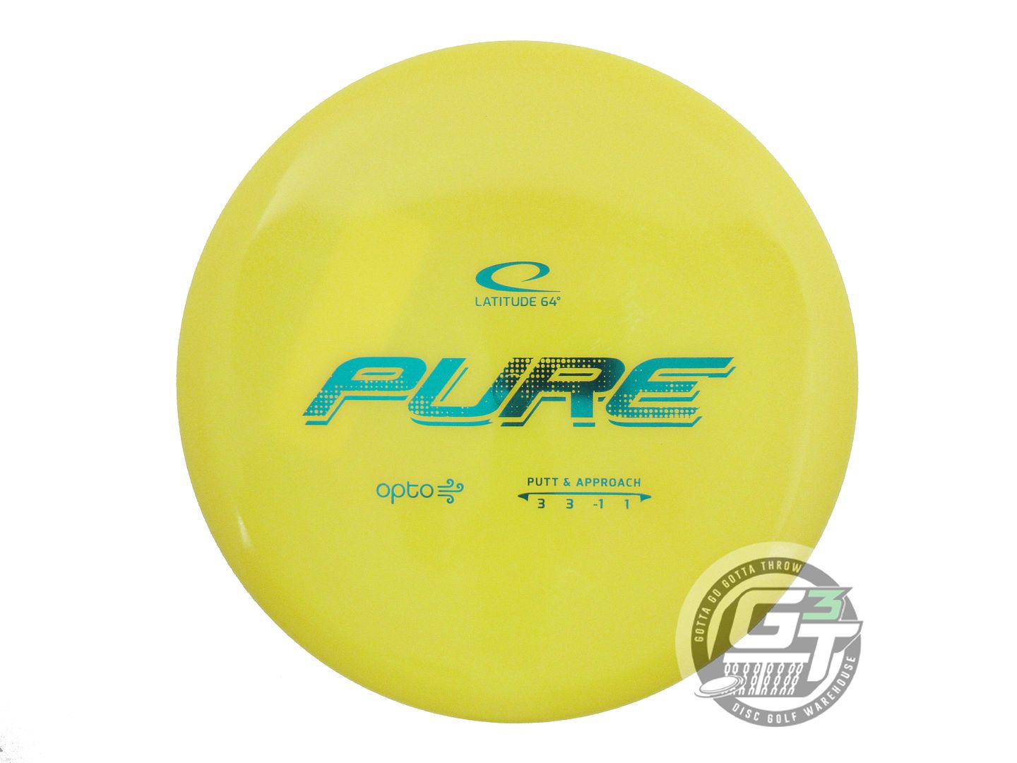 Latitude 64 Opto AIR Pure Putter Golf Disc (Individually Listed)