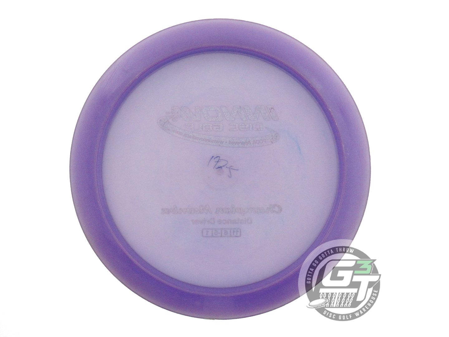 USED Innova Champion Mamba 174g Purple Red Glitter Foil Distance Driver Disc