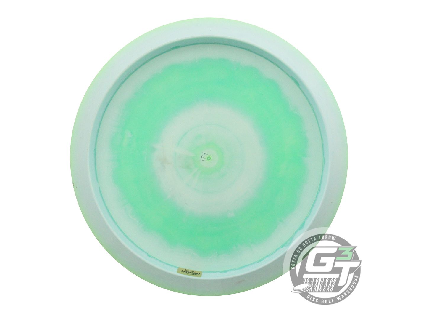 USED Discraft ESP Undertaker 174g Green-Sky Blue Pink Tron Distance Driver Disc