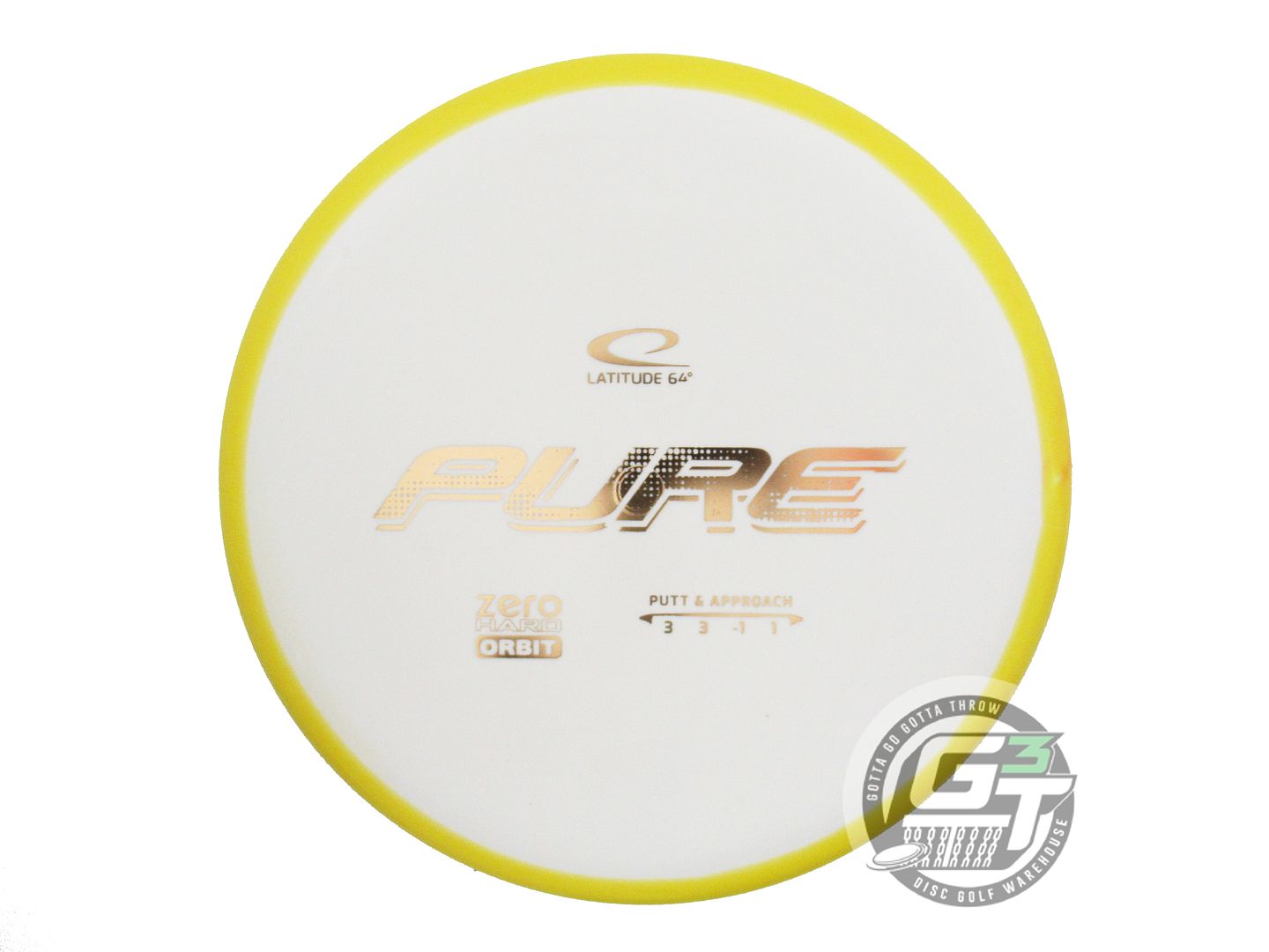 Latitude 64 Zero Hard Orbit Pure Putter Golf Disc (Individually Listed)