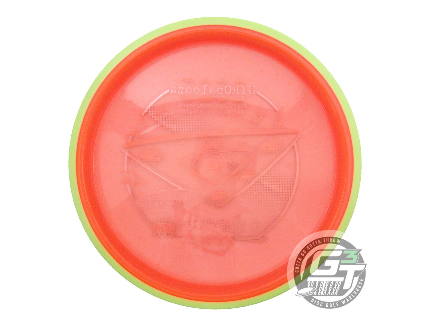 USED Axiom Discs [GYROPALOOZA] Prism Proton Pyro 177g Orange WARPED Golf Disc