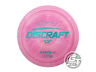 USED Discraft [McBETH] ESP Force 175g Pink Aqua Foil Distance Driver Golf Disc