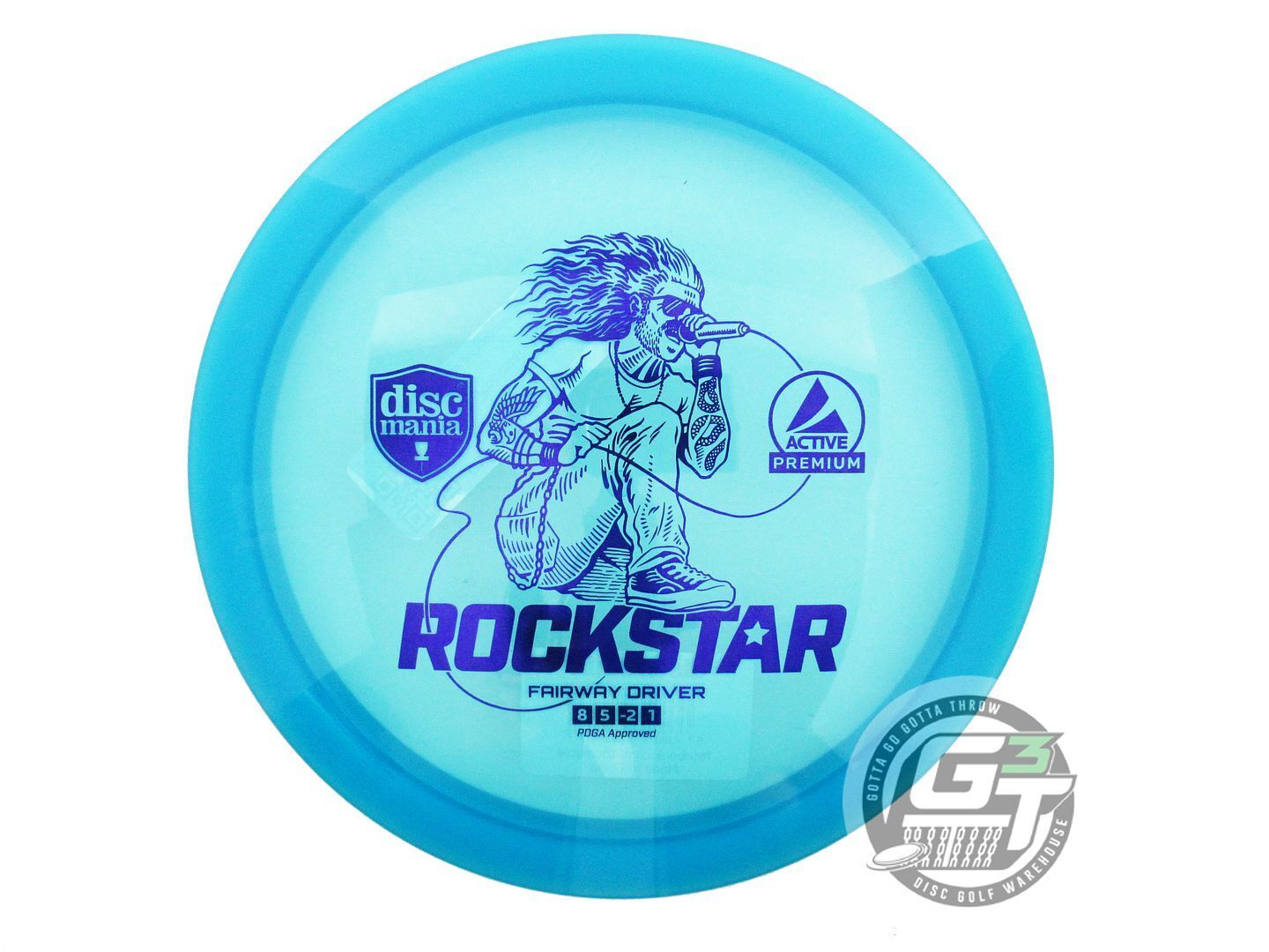Discmania Active Premium Rockstar Fairway Driver Golf Disc (Individually Listed)