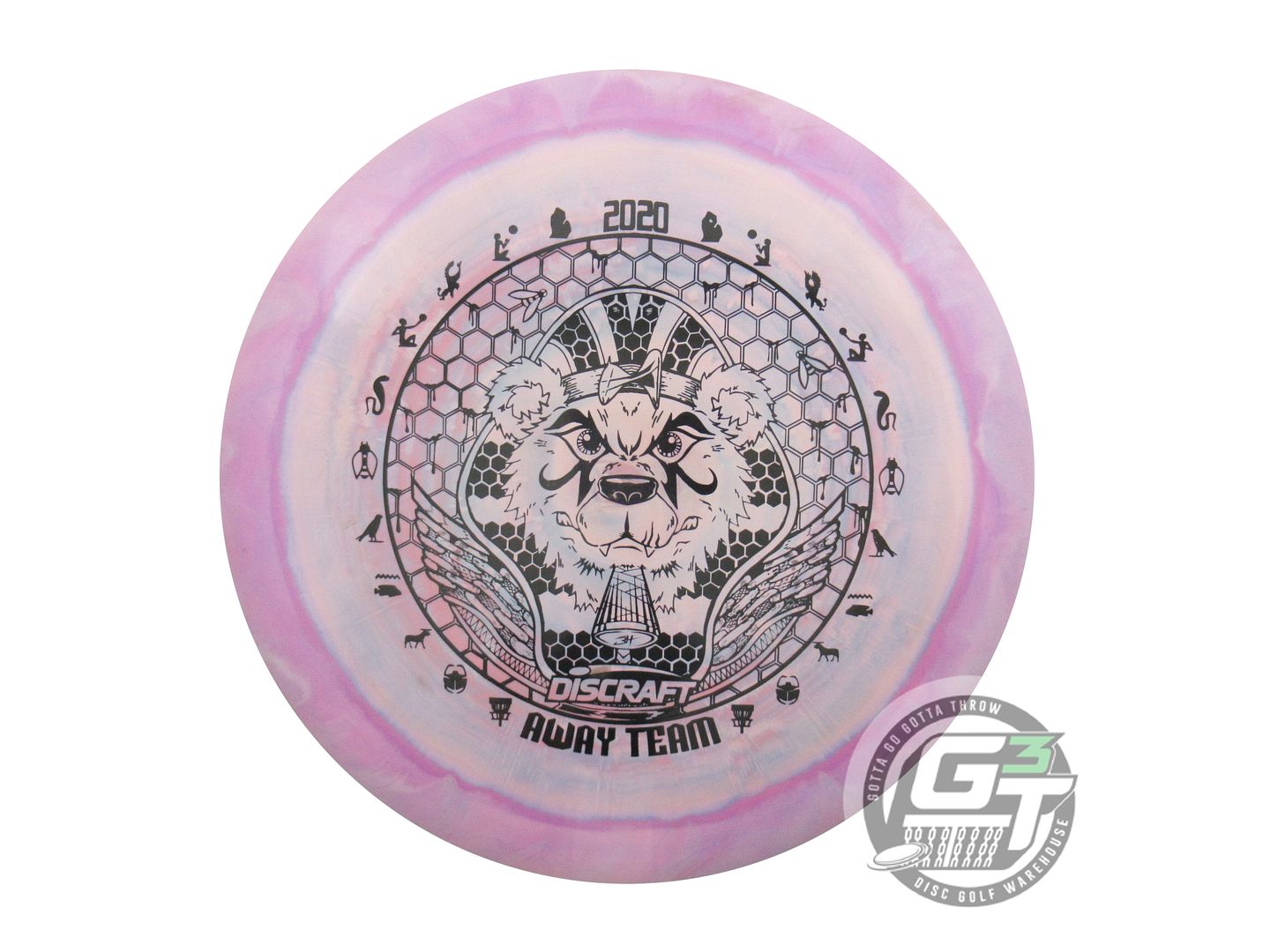 USED Discraft [AWAY TEAM] ESP Zeus 171g Lilac-Peach Driver Golf Disc