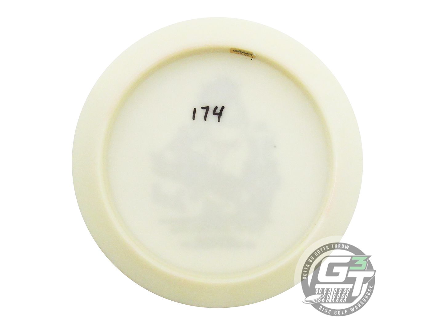 USED Discraft Z Glo Force 174g White Fireworks Foil Distance Driver Golf Disc