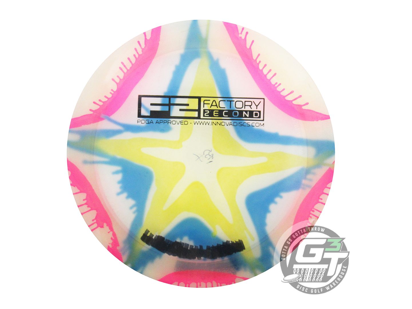 USED Innova I-DYE Champion Daedalus 175g Star Burst Distance Driver Golf Disc