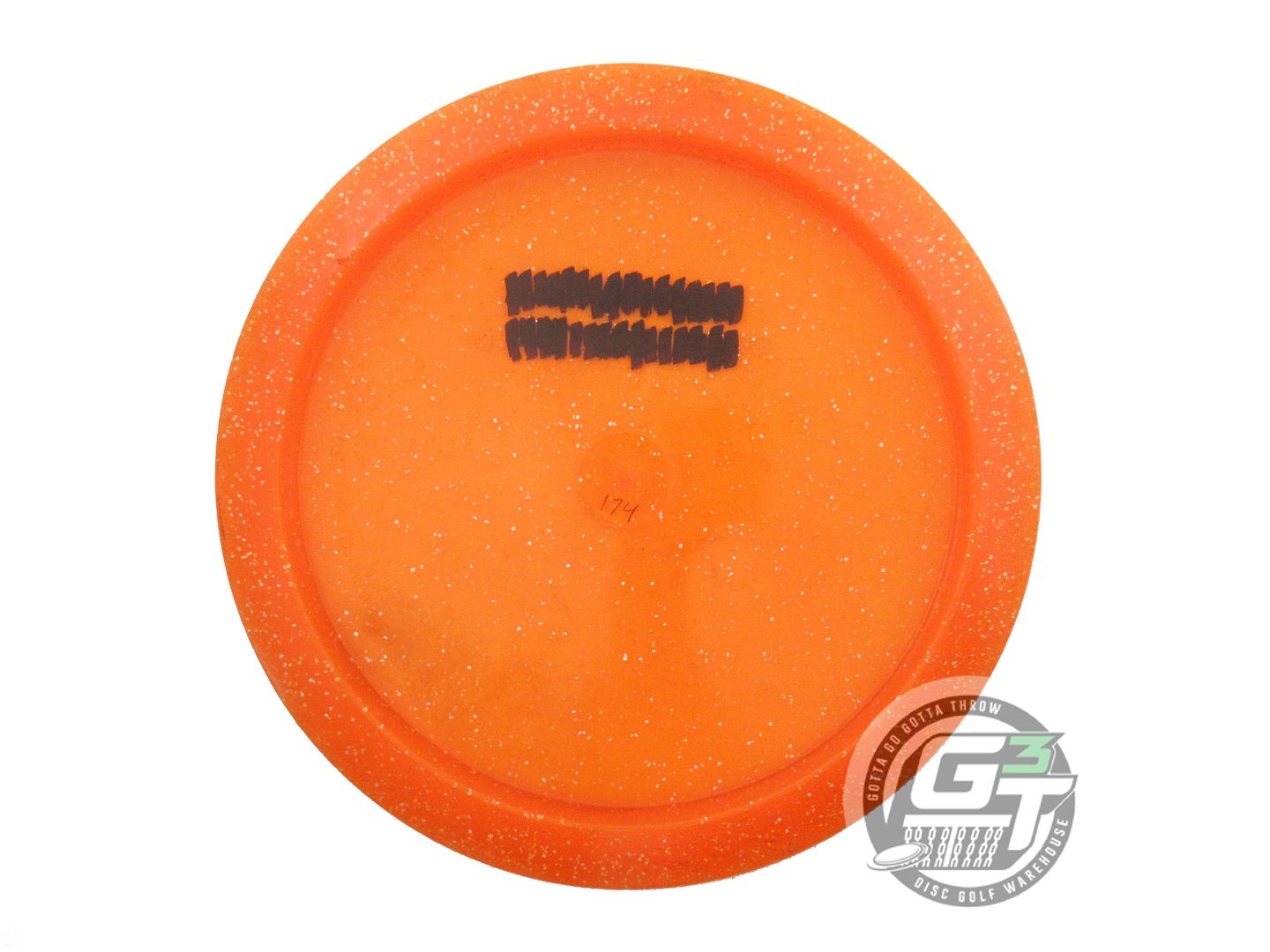 USED Innova X-OUT Metal Flake Champion Roadrunner 174g Orange Driver Golf Disc