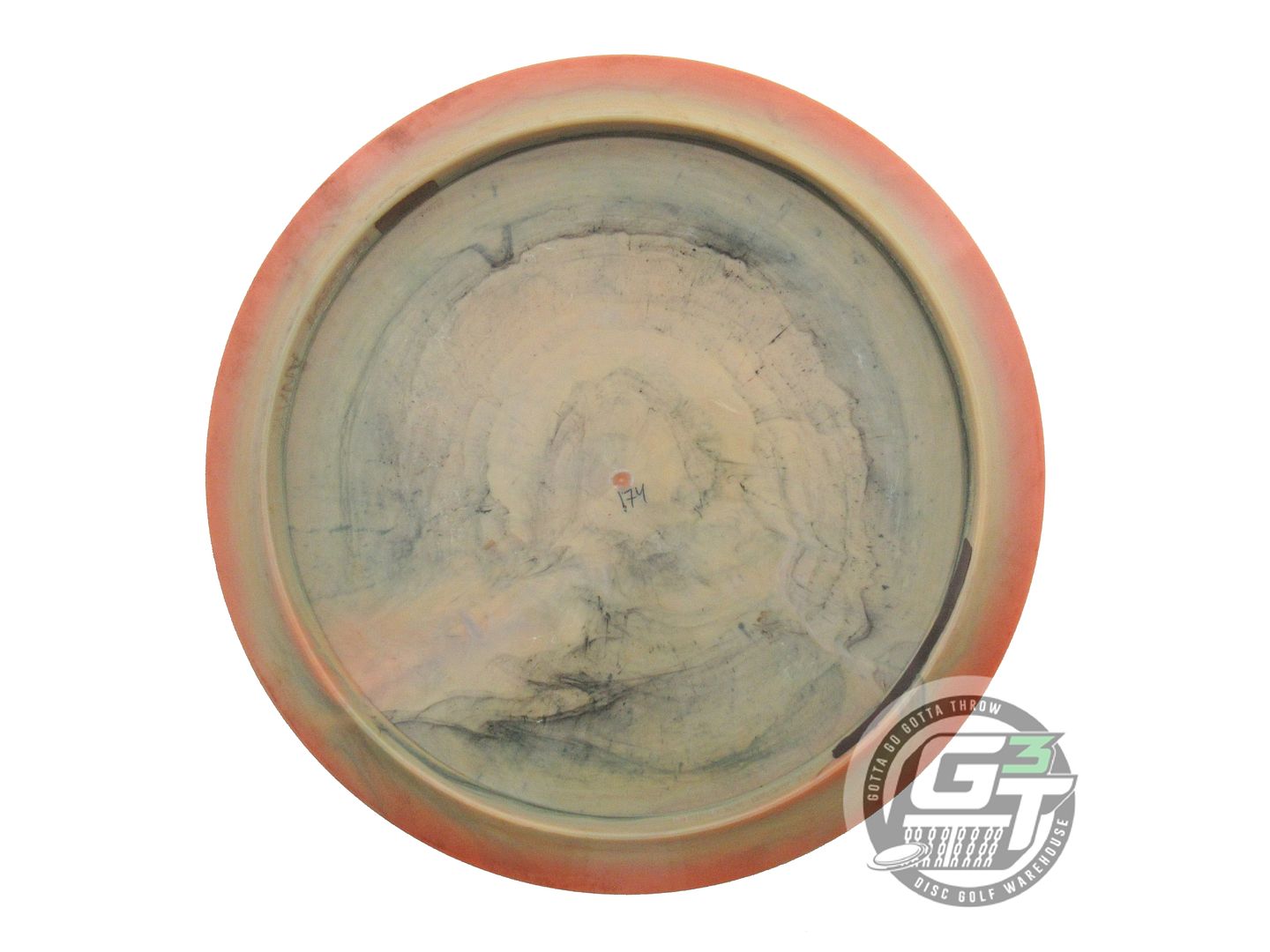 USED Discraft [McBETH] ESP Anax 174g Orange-Gray Teal Foil Driver Golf Disc