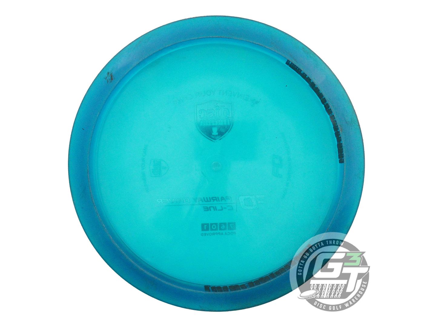 USED DiscMania C-Line FD 175g Blue Silver Foil Fairway Driver Golf Disc