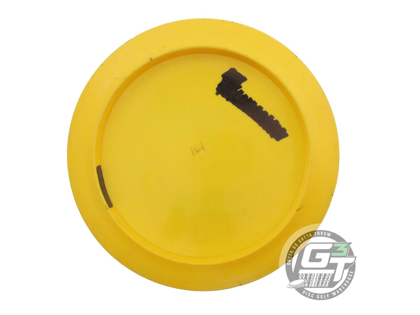 USED Innova Star Corvette 171g Yellow Silver Foil Distance Driver Golf Disc