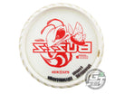 USED Discraft FuZed BuzzzSaw Buzzz 174g Clear Red Stamp Midrange Golf Disc