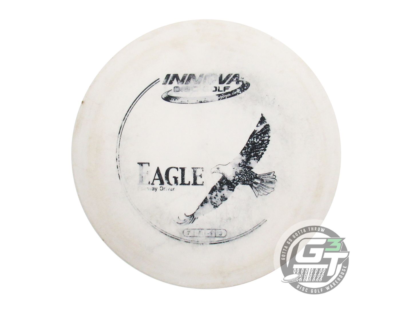 USED Innova DX Eagle 175g White Black Stamp Fairway Driver Golf Disc