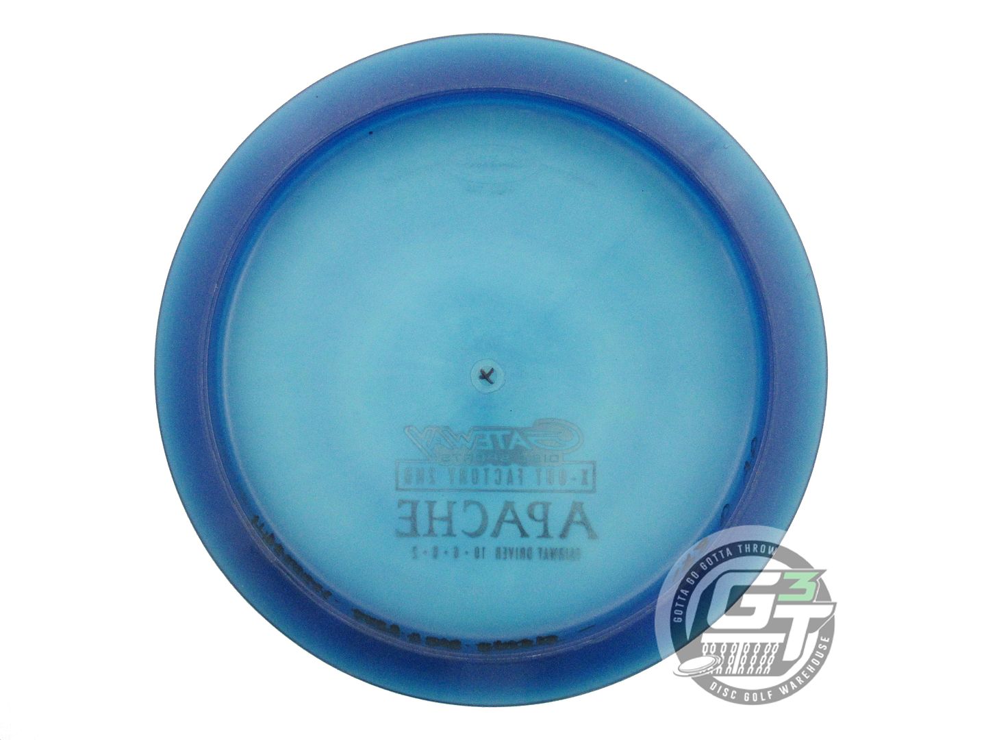 USED Gateway X-OUT Diamond Apache 168g Blue Fairway Driver Golf Disc