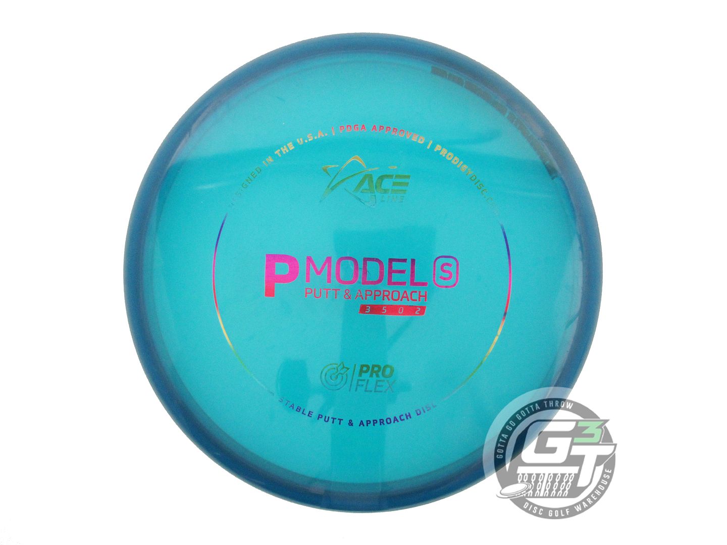 USED Prodigy Discs ProFlex P Model S 177g Blue Putter Golf Disc